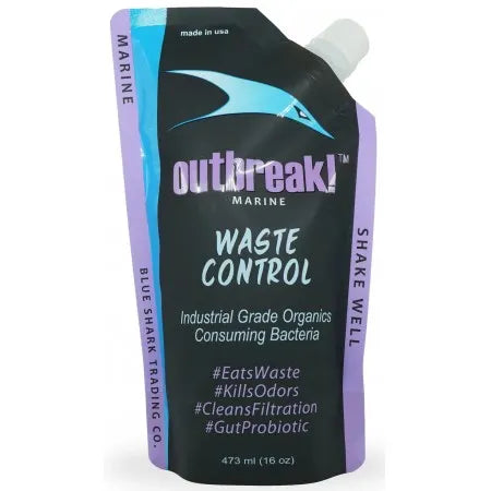 Blue Shark Outbreak Waste Control 473ml