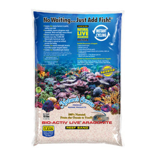 Nature's Ocean 20lbs Live Reef Sand (Samoa Pink)