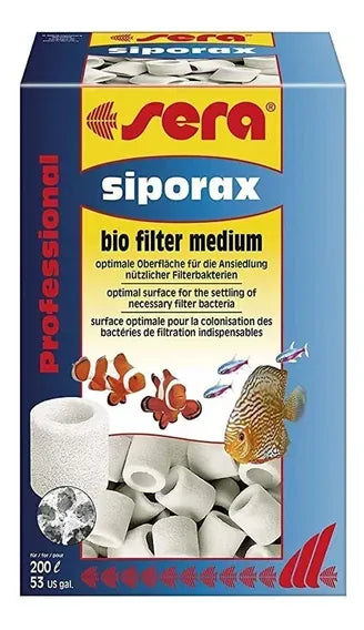 Sera Siporax Bio Filter Medium 200l