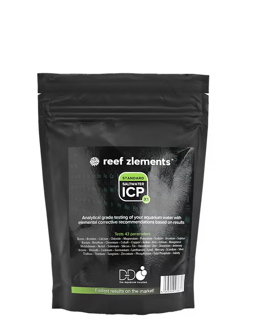 Reef Zlements ICP Standard Saltwater Test 1 Pack