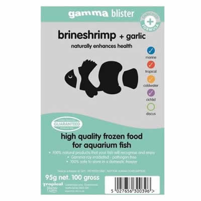 Gamma Brineshrimp & Garlic Food