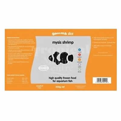 Gamma Slice Mysis Shrimp Flat Pack 250g